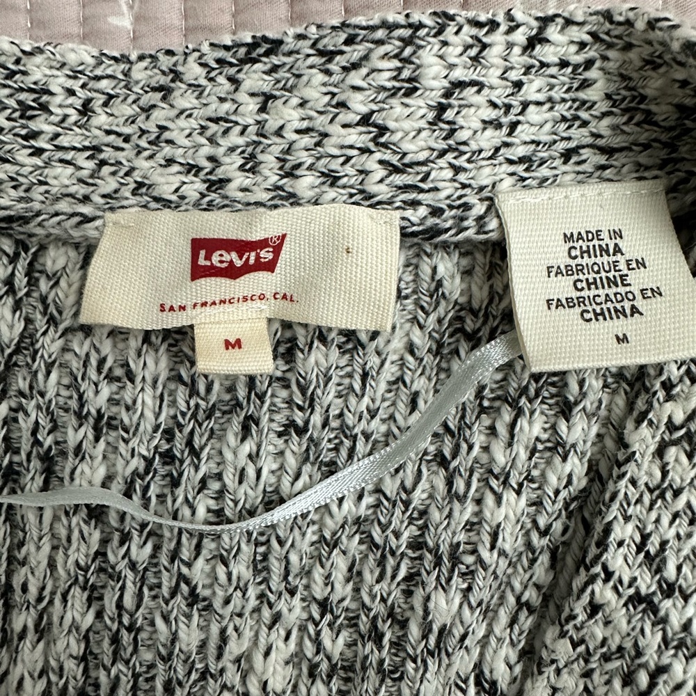 Levi's Monochrome Wrap Cardigan